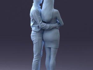 casal de beleza 0525 Modelo 3D