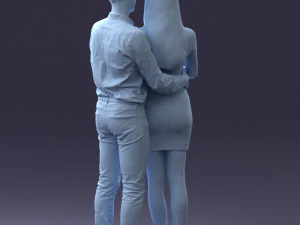 casal de beleza 0525 Modelo 3D