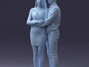casal de beleza 0525 Modelo 3D