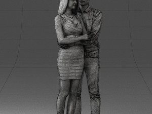 beauty couple 0525 3D Model