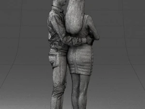 casal de beleza 0525 Modelo 3D