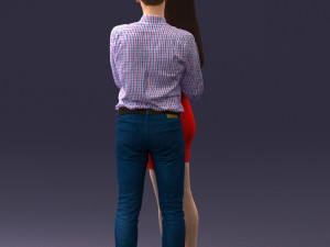 beauty couple 0525 3d print ready 3D Print Model