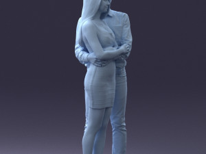 beauty couple 0525 3d print ready 3D Print Model
