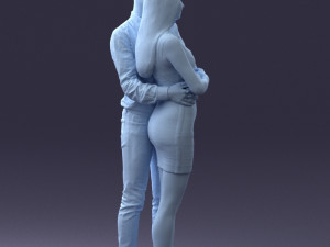 beauty couple 0525 3d print ready 3D Print Model