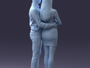 beauty couple 0525 3d print ready 3D Print Model