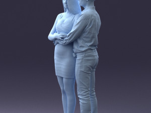 beauty couple 0525 3d print ready 3D Print Model