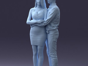 beauty couple 0525 3d print ready 3D Print Model