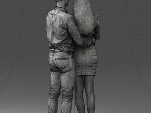 beauty couple 0525 3d print ready 3D Print Model