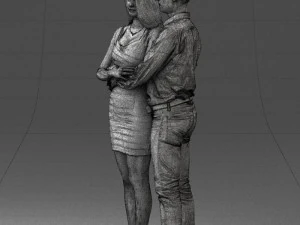 beauty couple 0525 3d print ready 3D Print Model