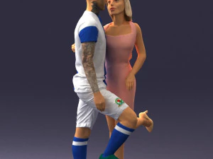 000103 A Romantic Sports Moment 0116 3D Model