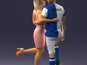 000103 A Romantic Sports Moment 0116 3D Model