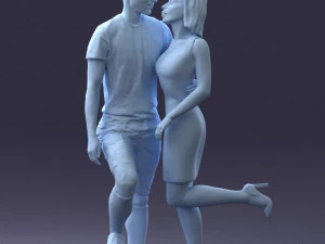 000103 A Romantic Sports Moment 0116 3D Model