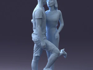 000103 A Romantic Sports Moment 0116 3D Model