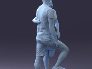 000103 A Romantic Sports Moment 0116 3D Model