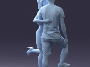 000103 A Romantic Sports Moment 0116 3D Model