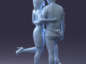 000103 A Romantic Sports Moment 0116 3D Model