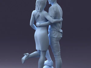 000103 A Romantic Sports Moment 0116 3D Model