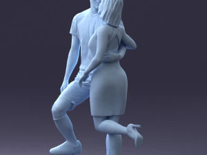 000103 A Romantic Sports Moment 0116 3D Model