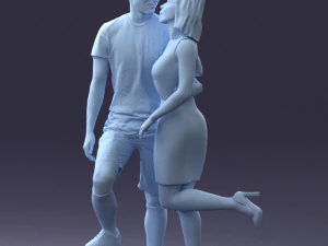 000103 A Romantic Sports Moment 0116 3D Model