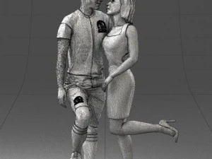 000103 A Romantic Sports Moment 0116 3D Model