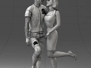 000103 A Romantic Sports Moment 0116 3D Model