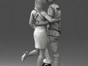 000103 A Romantic Sports Moment 0116 3D Model
