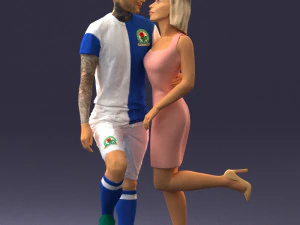 000103 A Romantic Sports Moment 0116 3dp 3D Print Model
