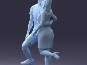 000103 A Romantic Sports Moment 0116 3dp 3D Print Model