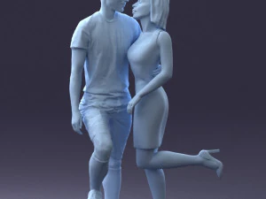 000103 A Romantic Sports Moment 0116 3dp 3D Print Model
