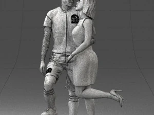 000103 A Romantic Sports Moment 0116 3dp 3D Print Model