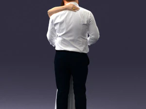 000100 Pasangan Pernikahan 0105 3dp Model Cetak 3D