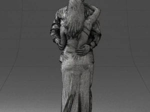 000100 Pasangan Pernikahan 0105 3dp Model Cetak 3D