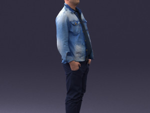 jeans jaket 0721-2 3d print ready 3D Print Model