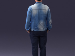 jeans jaket 0721-2 3d print ready 3D Print Model