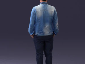 jeans jaket 0721-2 3d print ready 3D Print Model