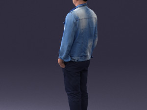 jeans jaket 0721-2 3d print ready 3D Print Model