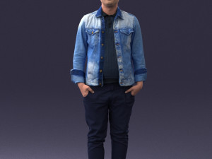 jeans jaket 0721-2 3d print ready 3D Print Model