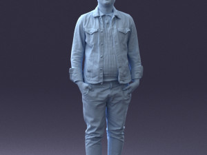 jeans jaket 0721-2 3d print ready 3D Print Model