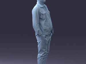 jeans jaket 0721-2 3d print ready 3D Print Model