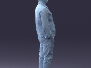 jeans jaket 0721-2 3d print ready 3D Print Model