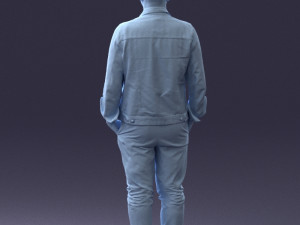 jeans jaket 0721-2 3d print ready 3D Print Model