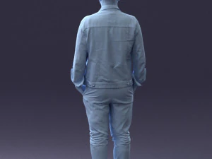 jeans jaket 0721-2 3d print ready 3D Print Model