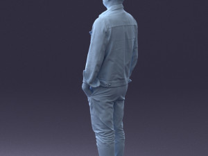 jeans jaket 0721-2 3d print ready 3D Print Model
