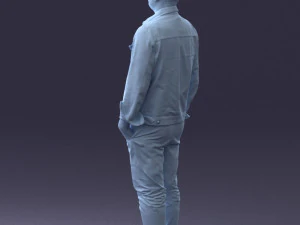 jeans jaket 0721-2 3d print ready 3D Print Model