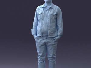 jeans jaket 0721-2 3d print ready 3D Print Model