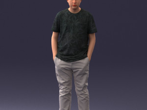 boy casual cloth 0725 Modèle 3D