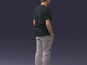boy casual cloth 0725 Modèle 3D
