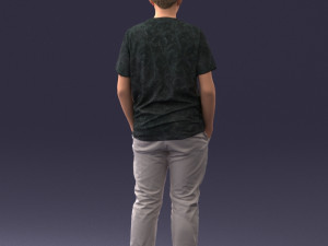 boy casual cloth 0725 Modèle 3D