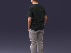 boy casual cloth 0725 Modèle 3D