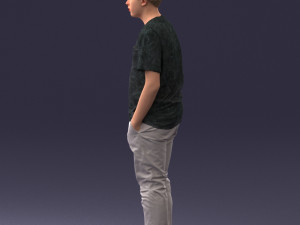boy casual cloth 0725 Modèle 3D